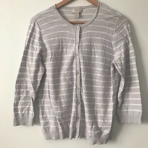 💥💥 BOGO💥💥LOFT Slub Cardigan with 3/4 sleeve